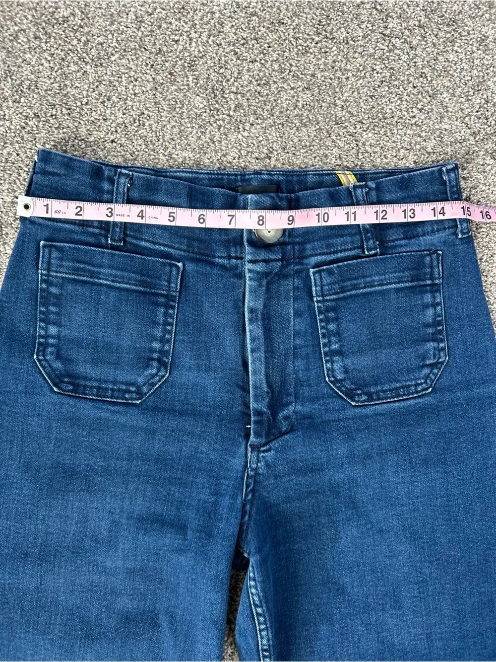 Maeve Colette High-Rise Wide-Legged Cropped Jeans - Picture 8 of 8